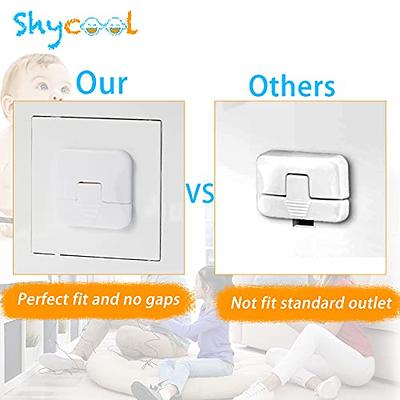 Outlet Covers Baby Proofing White - PRObebi 38 Pack Plug Covers for  Electrical Outlets, Child Proof Socket Covers, Baby Safety Products for  Home