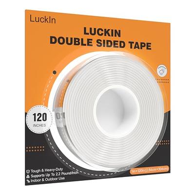 Double Sided Tape Heavy Duty, Multipurpose Removable Clear & Tough