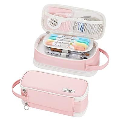 Pencil Case Big Capacity Pencil Case Cute Aesthetic Pencil Pouch for Girls  Back to School College Supplies Office Large High Capacity Pen Case