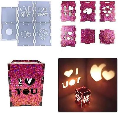 MOEYURO Valentine's Day Resin Molds for Lantern Love Resin Molds Lantern Silicone  Mold Valentine's Day Epoxy Resin for Art Resin Casting, Resin DIY,Valentine's  Day,Home Decor(Without Lights) - Yahoo Shopping