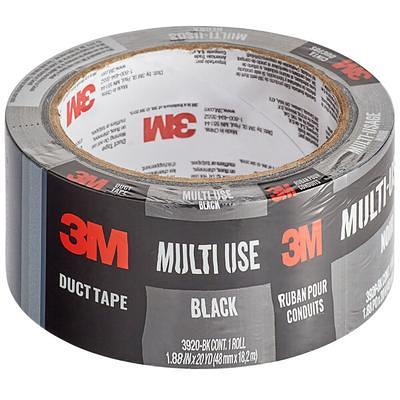 3M 1.88 in. x 55 yds. Black Duct Tape 3955-BK - The Home Depot