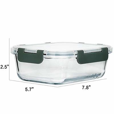 M MCIRCO 20 Pieces Glass Food Storage Container with Lids