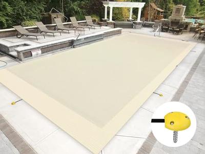 VEVOR Pool Safety Cover Fits 20x40ft Rectangle Inground Safety