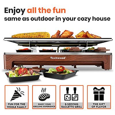 Techwood Table Grill, Electric Indoor Grill Korean BBQ Grill