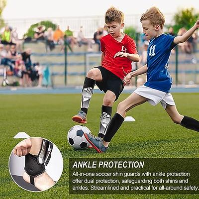  Soccer Shin Guards for Kids Youth Adults,Shin Guards