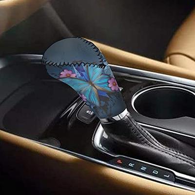 1pc New Design Car Gear Shift Knob Hoodie Cover With Car Logo Decor, Car  Interior Accessory