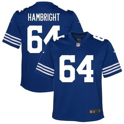 Men's Nike Sam Ehlinger Royal Indianapolis Colts Game Jersey