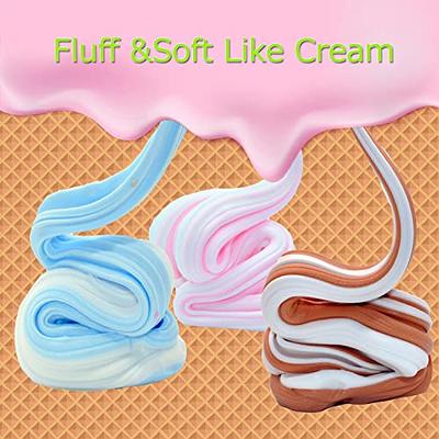 Butter Slime Kit for Girls 10 Pack, Party Favors with Watermelon, Coffee,  Mint, Candy, and Lemon Slime, Stretchy and Non-Sticky, Stress Relief Toy  for