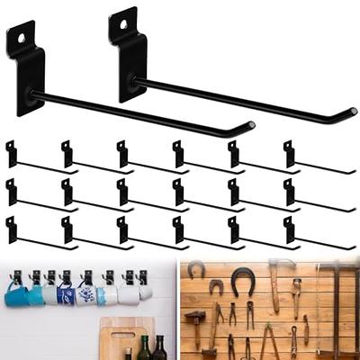 Beaneed Mini S Hooks for Hanging 50 Pack 1 Inch S Shaped Black S