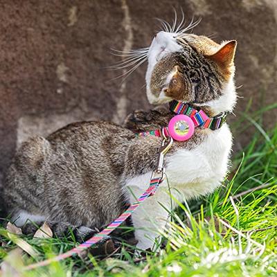 Supet Cat Harness and Leash Set for Small to Large Cats Adjustable Cat Vest  Harness with Reflective Trim Universal Cat Leash and Harness for