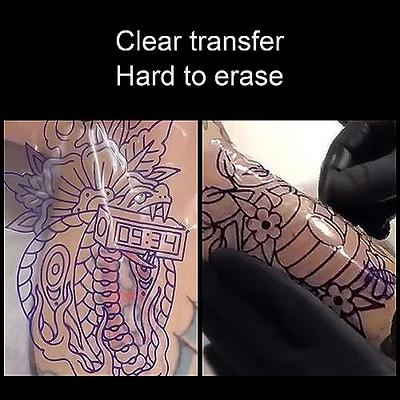 A4 Tattoo Transfer Paper Tattoo Stencil Thermal Transfer Paper Reusable  Tattoo Tracing Paper