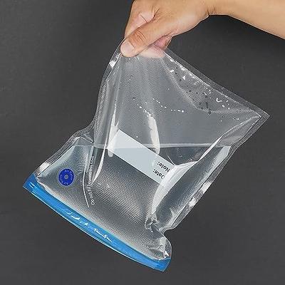 Sous vide bags, BPA-free reusable freezer bags, 30 generic vacuum sealer  bags, Small size (8 x 9) compatible with most sous vide pumps.