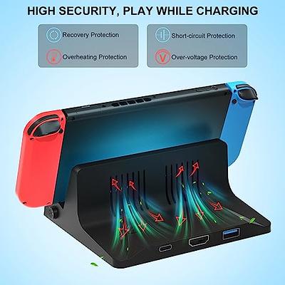 Mini Charging Dock Shell Case Replacement For Nintendo Switch TV