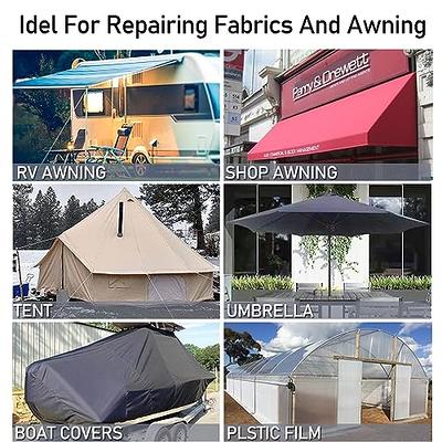 Fabric Repair Tape Boat Covers Canvas RV Awning Tents and Vinyl