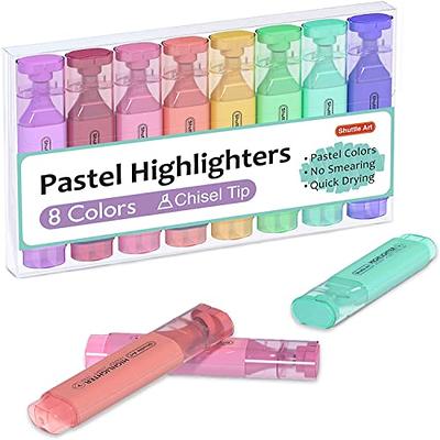 Shuttle Art 108 Pack Highlighters, Highlighters Assorted Colors Set, 6  Bright Colors Chisel Tip Dry-Quickly Non-Toxic Highlighter Markers Bulk for