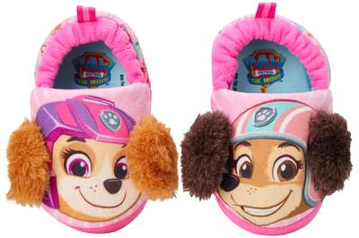 Nickelodeon Girls' Paw Patrol Plush Fuzzy Skye and Everest Slippers  (Toddler/Little Kid), 5-6 - Yahoo Shopping