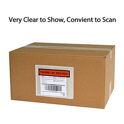 Clear Packing List Envelopes 4.5 x 5.5 Self Adhesive