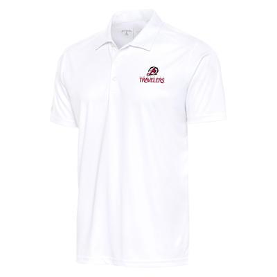 Atlanta Braves Antigua Tribute Polo - White, Men's, Size: XL