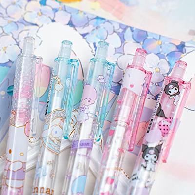 6Pcs/Set Cute Cartoon Gel Pens For Kids Writing Kawaii Japanese Korean  Stationery Back To School Supplies Office Accessories