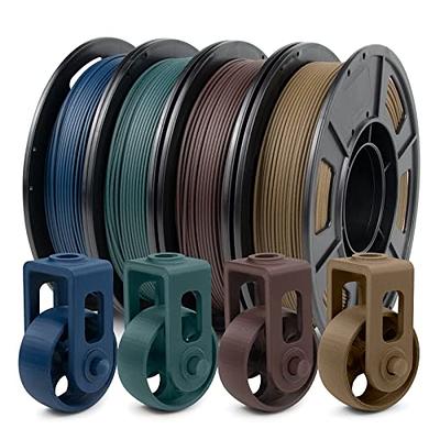 iSANMATE 3D Printer Filament, Tri-Color PLA Filament 1.75mm Bundle, Color  Changing PLA Rainbow Filament, Coextrusion Silk PLA +/- 0.03 mm, 250g x 4