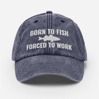 Here Fishy Fishy Fishy Hat Funny Outdoor Fishing Lovers Cap Funny