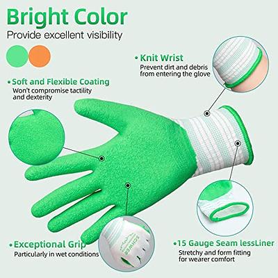 COOLJOB Gardening Gloves for Women and Ladies, 6 Pairs Breathable Rubber  Coated Yard Garden Gloves, Outdoor Protective Work Gloves with Grip, Size  Small, Red & Green - Yahoo Shopping