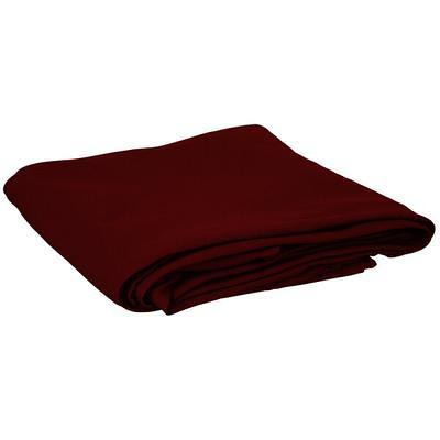 Intedge Burgundy 100% Polyester Cloth Napkins, 20 x 20 - 12/Pack