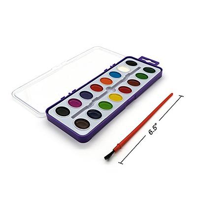 Nicpro Watercolor Paint Set, 48 Water Colors Kit with 3 Squirrel Brush