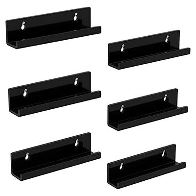 SOMOLUX Vinyl Record Shelf Wall Mount, Acrylic Album Record Holder Wall  Mount for Display Listening Records Collection and Decoration 6 Pack 7''  Black - Yahoo Shopping