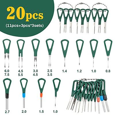 MAQIHAN 76pcs Terminal Removal Tool Kit - Terminal Ejector Kit Thickened  Green Electrical Wire Connector Pin Removal Tool Kit Broken Key Extractor  Lock Picking Set Car Depinning Tool Kit Automotive - Yahoo Shopping