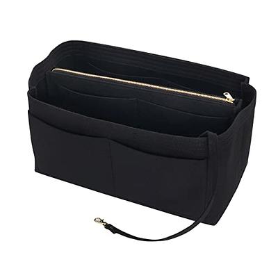  MISIXILE Felt Purse Insert Organizer with Zipper And