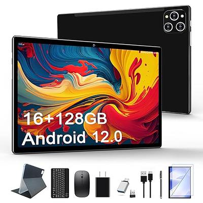 Lville Tablette Tactile Android 13, 8Go RAM + 128Go ROM (1To Extensible)  Octa-Core Tablette 10 Pouces 1280x800 IPS HD, 5G/2.4G WiFi, Bluetooth 5.0