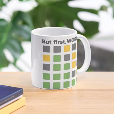 But First Wordle Funny Wordle Word Game Coffee Mug - Yahoo Shopping