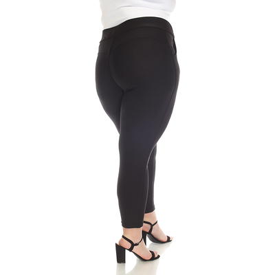 White Mark Plus Super Stretch Womens Mid Rise Full Length Leggings -  JCPenney in 2023