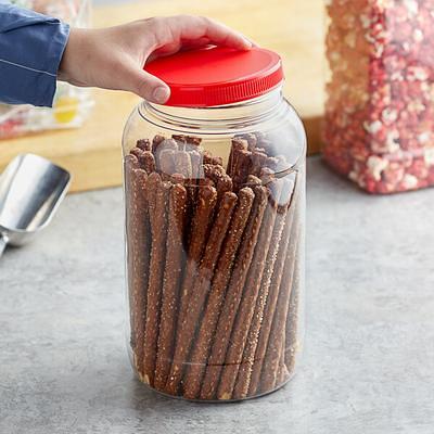 Round Clear Wide mouth Leak Proof Plastic Container Jars - Temu