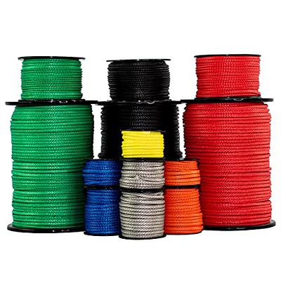 SGT KNOTS Hollow Braid HMPE Rope for Arborists, Boating, Camping, Crafting,  Cord, Indoor and Outdoor, Lifting Slings and More (1/4, 25ft, Green) -  Yahoo Shopping