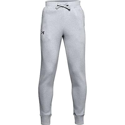 Under Armour Boys' Rival Cotton Pants , Mod Gray Light Heather (011)/Onyx  White , Youth X-Small - Yahoo Shopping