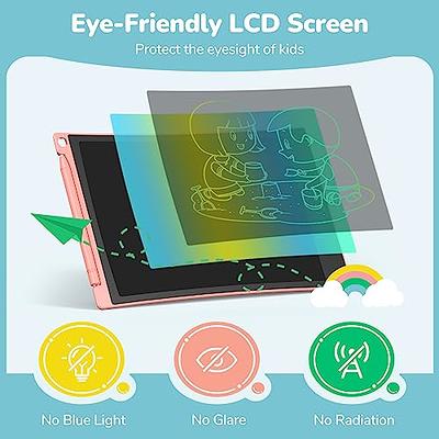 TECJOE 2 Pack 10 Inch LCD Writing Tablet for Kids, Colorful Doodle Board,  Electronic Drawing Tablet Drawing Pads for 3-6-Year-Old Kids Gifts (Pink  and