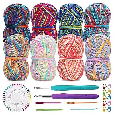 Yarn for Crocheting,Soft Yarn 1PCS Yarn for Crocheting Blankets Acrylic  Crochet Yarn for Sweater,Hat,Socks,Baby Blankets