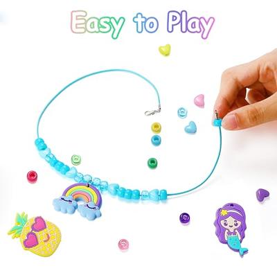  Princess Toys for 4-6 Year Old Girls, Princess Birthday Gifts  for 3 4 5 6 Year Old Girls, Unicorn Crafts Jewelry Making Kit for Girls 3-5  4-6, Girls Toys Age 4-6 Necklace Making Kits : Toys & Games