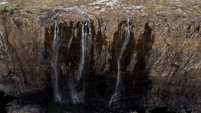  FOTO Kondisi Air Terjun Terbesar di Dunia yang Alami 