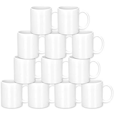 Sweese Porcelain Mugs - 12 Ounce for Coffee, Tea, Mocha and Mulled