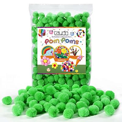 Fifty 15mm Rainbow TINSEL Mochi Balls, Pom Poms, Approx. 50 Pieces for  Crafts and Slimes 