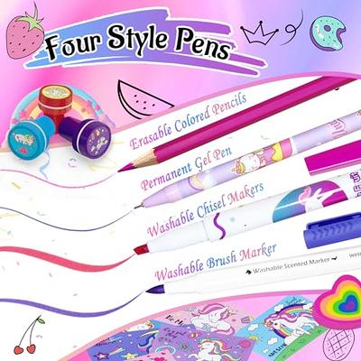 Unique Unicorns 12 Erasable colored pencils – Vali & Co.