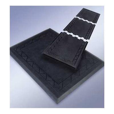 Rhino Mats 2-ft x 12-ft Black Rectangular Indoor Anti-Fatigue Mat | DTT24DSBX12