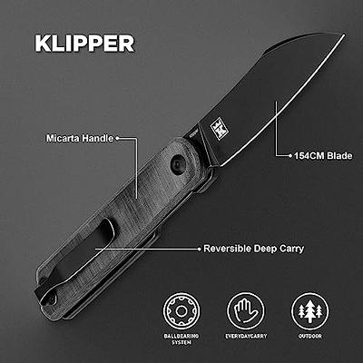 EZKIT Small Pocket Knife, EDC Knife with Stainless Steel and Wood Handle, Small  Knife, Blade Length 2in - Yahoo Shopping