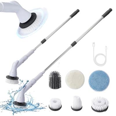 Electric Spin Scrubber, IPX7 Waterproof Cordless Cleaning Brush with 3 –  MPOW