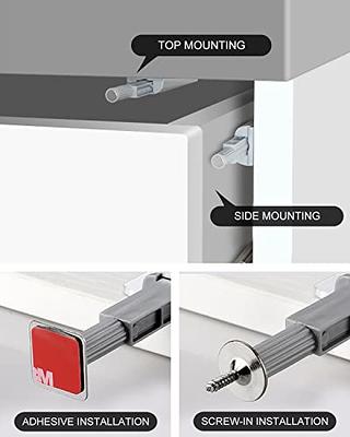 Magnetic Push Latches for Cabinet Door Jiayi 2 Pack Push to Open