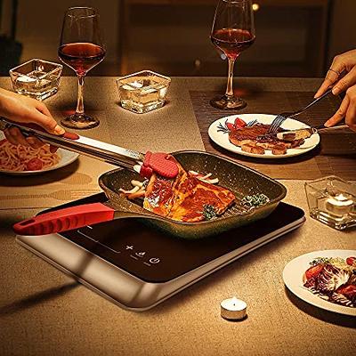 COOKTRON Portable Induction Cooktop Electric Stove &Cast Iron