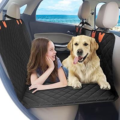 YJGF Back Seat Extender for Dogs, Seat Cover for Back Seat Bed